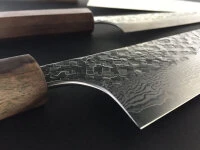 Damastmesser Bunka 170 White Ebony, 35 Lagen 6 Damastmesser Bunka 170 White Ebony, 35 Lagen – Bild 4