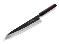 Damastmesser Gyuto 240 Kuroshiage Nami, 12 Lagen 3 Damastmesser Gyuto 240 Kuroshiage Nami, 12 Lagen