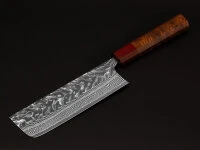 Damastmesser Nakiri 165 SG2, 63 Lagen, Quitte 9 Damastmesser Nakiri 165 SG2, 63 Lagen, Quitte – Bild 7