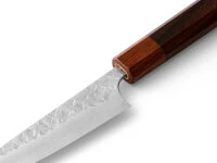 Damastmesser Petty 120 Rose Ebony, 35 Lagen 4 Damastmesser Petty 120 Rose Ebony, 35 Lagen – Bild 2