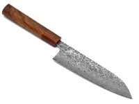 Damastmesser Santoku 170 SG2, 63 Lagen, Quitte 4 Damastmesser Santoku 170 SG2, 63 Lagen, Quitte – Bild 2