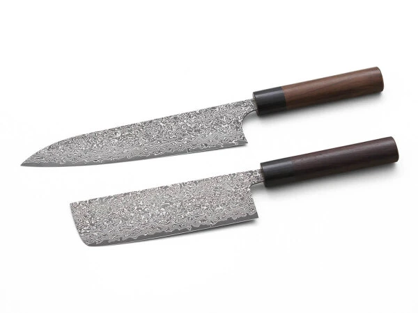 Damastmesser Set Nakiri 12 Damastmesser Set Nakiri – Bild 10