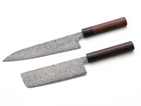 Damastmesser Set Nakiri 11 Damastmesser Set Nakiri – Bild 9