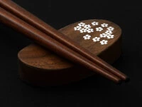 Essstäbchen Set Mit Ablage Sakura, Granadillo 9 Essstäbchen Set Mit Ablage Sakura, Granadillo – Bild 7