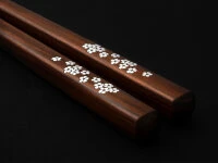 Essstäbchen Set Mit Ablage Sakura, Granadillo 10 Essstäbchen Set Mit Ablage Sakura, Granadillo – Bild 8