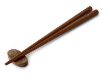 Essstäbchen Set Mit Ablage Tonbo, Granadillo 6 Essstäbchen Set Mit Ablage Tonbo, Granadillo – Bild 4