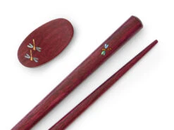 Essstäbchen Set Mit Ablage Tonbo, Purple Heart -Geschäft Für Heimgeschirr essstaebchen set mit ablage tonbo purple heart 1