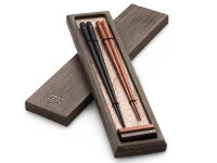 Essstäbchen Set Tokusen, 2 Ablagen, Geschenkverpackung