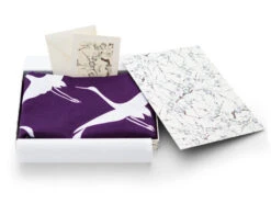 Geschenkset Chiyogami Mit Furoshiki Kuren L, Lila -Geschäft Für Heimgeschirr geschenkset chiyogami mit furoshiki kuren l lila 1