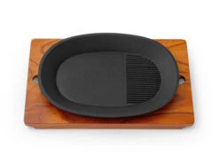 Gusseisen Grillpfanne Oval -Geschäft Für Heimgeschirr gusseisen grillpfanne oval 1