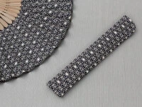 Handfächer Asanoha, Blau 8 Handfächer Asanoha, Blau – Bild 6