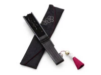 Handfächer Eien, Schwarz 6 Handfächer Eien, Schwarz – Bild 4