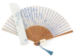Handfächer Kiyomi, Blau -Geschäft Für Heimgeschirr handfaecher kiyomi 1 1