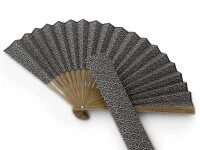 Handfächer Seikaiha, Blau 5 Handfächer Seikaiha, Blau – Bild 3