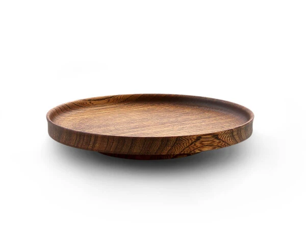 Holztablett Sen, Ø 12 Cm, Braun 8 Holztablett Sen, Ø 12 Cm, Braun – Bild 6