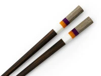 Japanische Essstäbchen Valencia Scent, Ebenholz, Mit Ablage 4 Japanische Essstäbchen Valencia Scent, Ebenholz, Mit Ablage – Bild 2