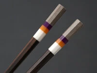 Japanische Essstäbchen Valencia Scent, Ebenholz, Mit Ablage 8 Japanische Essstäbchen Valencia Scent, Ebenholz, Mit Ablage – Bild 6