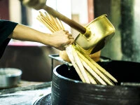 Japanische Kerze TOHAKU M, 2 Kerzen 9 Japanische Kerze TOHAKU M, 2 Kerzen – Bild 7