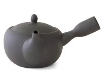 Japanische Teekanne Anzu Kurokusube, Banko Yaki, 320 Ml, Teesieb Aus Ton 6 Japanische Teekanne Anzu Kurokusube, Banko Yaki, 320 Ml, Teesieb Aus Ton – Bild 4