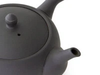 Japanische Teekanne Anzu Kurokusube, Banko Yaki, 320 Ml, Teesieb Aus Ton 9 Japanische Teekanne Anzu Kurokusube, Banko Yaki, 320 Ml, Teesieb Aus Ton – Bild 7