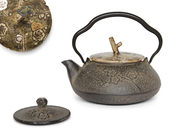 Japanische Teekanne Gusseisen Plum, 0,5 L 10 Japanische Teekanne Gusseisen Plum, 0,5 L – Bild 8