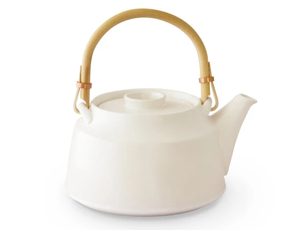 Japanische Teekanne T.Kato, Weiß 12 Japanische Teekanne T.Kato, Weiß – Bild 10