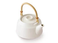 Japanische Teekanne T.Kato, Weiß 7 Japanische Teekanne T.Kato, Weiß – Bild 5