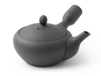 Japanische Teekanne Teppachu Kurokusube, Banko Yaki, 260ml 3 Japanische Teekanne Teppachu Kurokusube, Banko Yaki, 260ml