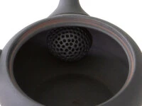 Japanische Teekanne Teppachu Kurokusube, Banko Yaki, 260ml 6 Japanische Teekanne Teppachu Kurokusube, Banko Yaki, 260ml – Bild 4