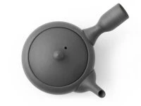 Japanische Teekanne Teppachu Kurokusube, Banko Yaki, 260ml 7 Japanische Teekanne Teppachu Kurokusube, Banko Yaki, 260ml – Bild 5