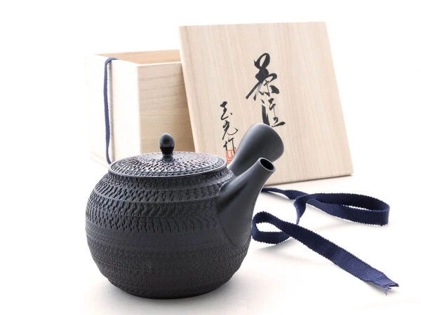 Japanische Teekanne Tokoname Sendan Maru Mit Geschenkbox 13 Japanische Teekanne Tokoname Sendan Maru Mit Geschenkbox – Bild 11