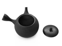 Japanische Teekanne Tokoname Tobikanna Kuro 6 Japanische Teekanne Tokoname Tobikanna Kuro – Bild 4