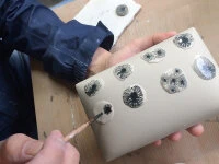 Japanische Vase Act/ Hallucination, Weiß 5 Japanische Vase Act/ Hallucination, Weiß – Bild 3