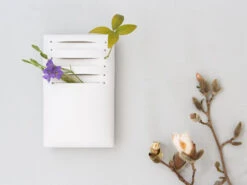 Japanische Vase Act/ Slit, Weiß -Geschäft Für Heimgeschirr japanische vase act slit weiss 1