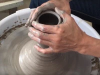 Japanische Vase Shiro Uehirogari 5 Japanische Vase Shiro Uehirogari – Bild 3