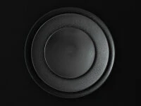 Japanischer Teller Homura, Schwarz, 3 Größen 16 Japanischer Teller Homura, Schwarz, 3 Größen – Bild 14