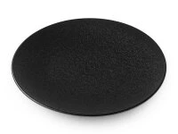 Japanischer Teller Homura, Schwarz, 3 Größen 4 Japanischer Teller Homura, Schwarz, 3 Größen – Bild 2