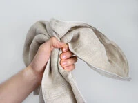 Japanisches Badetuch Natural Linen, Halbleinen, 65cm X 128cm 6 Japanisches Badetuch Natural Linen, Halbleinen, 65cm X 128cm – Bild 5