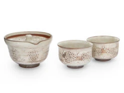 Japanisches Teeservice Kobiki Hana Mischima, 3-teilig -Geschäft Für Heimgeschirr japanisches teeservice kobiki hana mischima 3 teilig 1