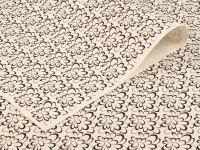 Japanpapier Chiyogami, Blütenkalligrafie Schwarz/weiß 4 Japanpapier Chiyogami, Blütenkalligrafie Schwarz/weiß – Bild 2