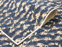 Japanpapier Chiyogami, Kraniche Auf Blau 4 Japanpapier Chiyogami, Kraniche Auf Blau – Bild 2