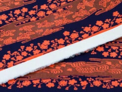 Japanpapier Katazome, Scherenschnitt Auf Hellrot -Geschäft Für Heimgeschirr japanpapier katazome scherenschnitt auf hellrot 1