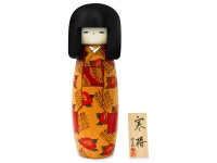 Kokeshi: Dekofigur Kantsubaki 3 Kokeshi: Dekofigur Kantsubaki