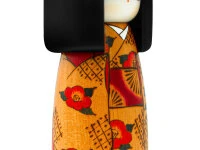 Kokeshi: Dekofigur Kantsubaki 5 Kokeshi: Dekofigur Kantsubaki – Bild 3