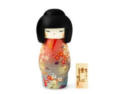 Kokeshi: Holzfigur Doshin -Geschäft Für Heimgeschirr kokeshi holzfigur doshin 1