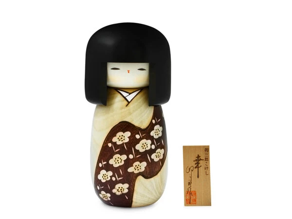 Kokeshi: Holzfigur Sachi 9 Kokeshi: Holzfigur Sachi – Bild 7