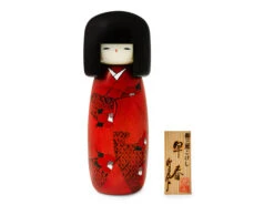 Kokeshi: Holzfigur Soshun -Geschäft Für Heimgeschirr kokeshi holzfigur soshun 1