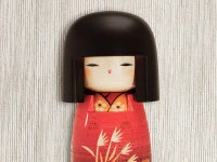 Kokeshi: Holzpuppe Michiyuki 7 Kokeshi: Holzpuppe Michiyuki – Bild 5