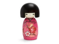 Kokeshi: Holzpuppe Okappa San 3 Kokeshi: Holzpuppe Okappa San