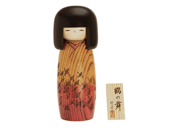 Kokeshi: Holzpuppe Tsuru No Mai 8 Kokeshi: Holzpuppe Tsuru No Mai – Bild 6